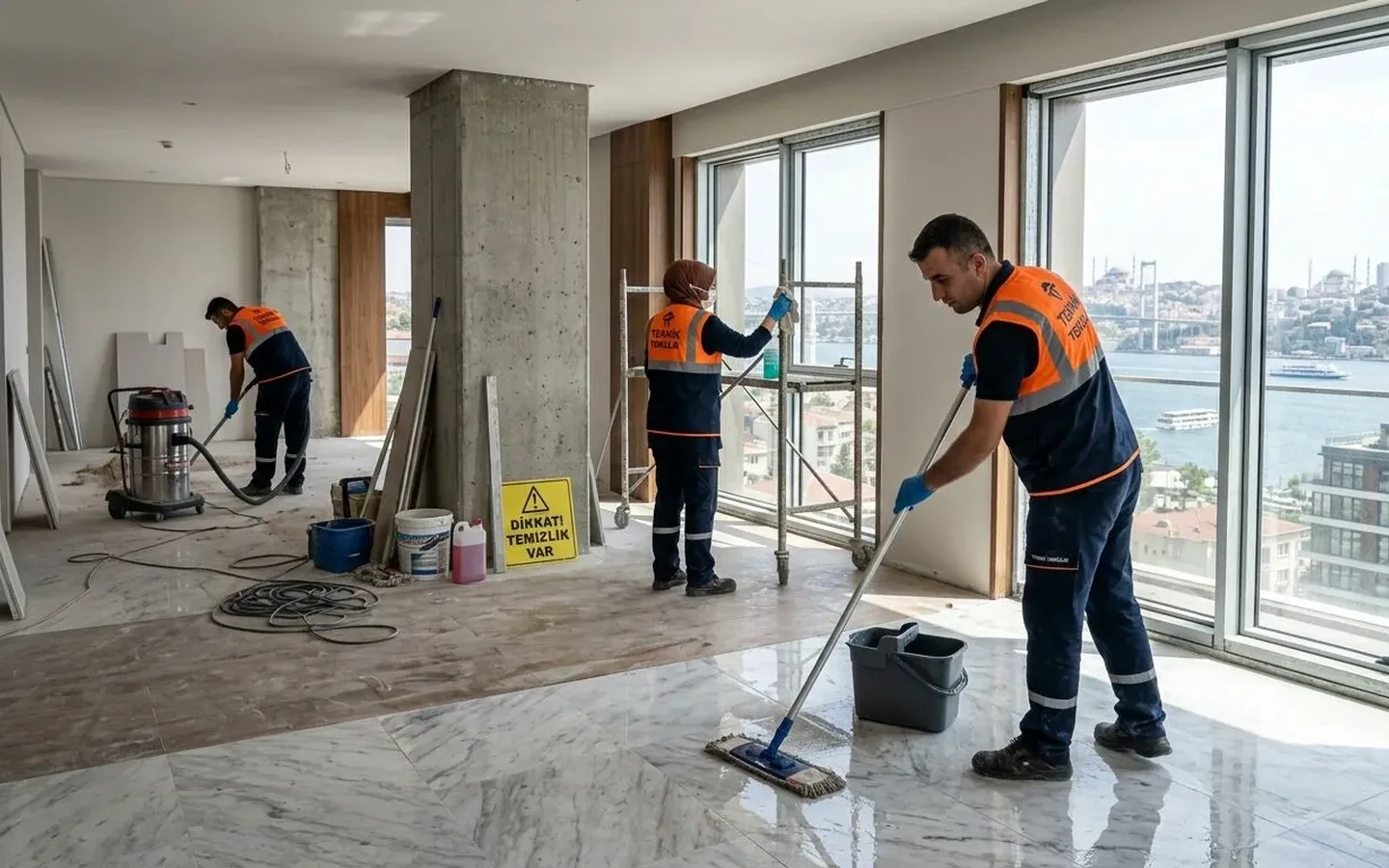 İnşaat Sonrası Temizlik hizmeti